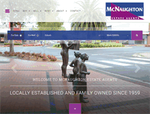 Tablet Screenshot of mcnaughton.com.au